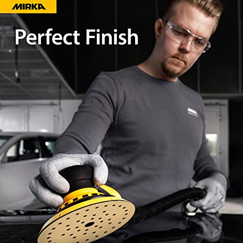 Mirka Gold Multifit 6 Inch 800 Grit Hook and Loop Sanding Discs, 50 Pack - size: Grit 800