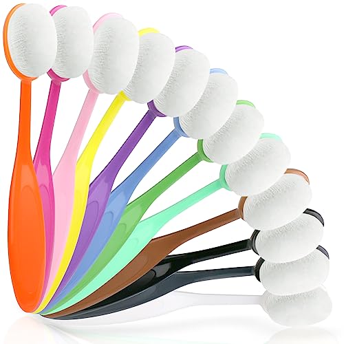 Yoseng 12 pcs Ink Blending Brushes for Card Making,0.86 Inches Brush Heads - color: 12 Color