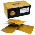 Dura-Gold Premium 1/4 Sheet Gold Sandpaper Sheets, 240 Grit (Box of 400) - size: 240-Grit