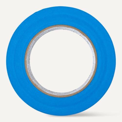 Amazon Basics Blue Painters Tape, Protects Surfaces, Removes Easily, No Residue, 1.41" x 60-Yard, 4 Rolls - size: 4 Rolls, 1.41''x60 Yds