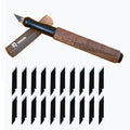Craft Knife with 20 Extra #11 Blades, Precision Hobby Knife Set,Exacto Knife for Crafting, Polymer Clay, Pottery, Paper, Vinyl, Stencil & Model Making (Craft Knife+20PCS Blades)