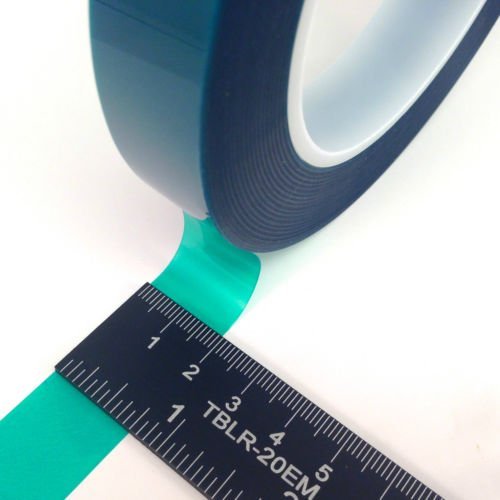 High Temp Masking Supply 3/4" x 72 Yards 400ºF Green Polyester PET Tape - size: 3/4" Wide X 72 Yards Long