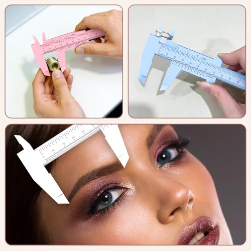 0-6 Inch/150mm Vernier Plastic Caliper Measuring Tools,Multicolor - color: Multicolor