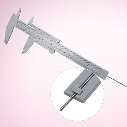 Eyebrow Caliper, 150mm Brow Mapping Ruler, Eyebrow Ruler for Makeup, Vernier Caliper Measuring Tool, Face Ruler for Aesthetics