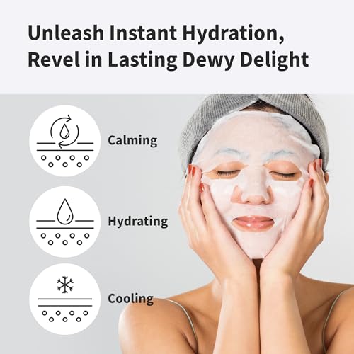 BENTON Aloe Soothing Mask Pack | 23g x 10 Packs - Aloe Vera Face Masks