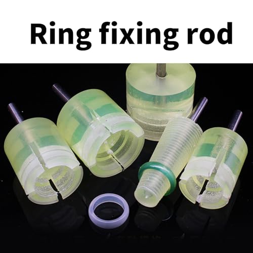 Versatile Jewelry Repair Tool Polishing Stick for Rings and Buffing Silicone Mandrel Inner Outside Holder