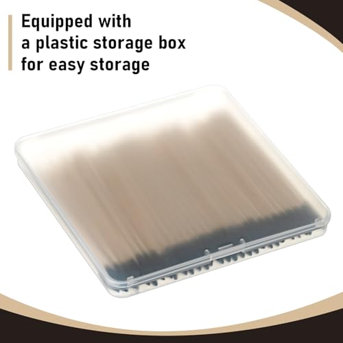 Honoson 60 Pack Sanding Sticks Matchsticks Fine Detailing