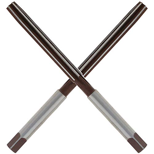 Utoolmart Hand Reamer 6mm Alloy Tool Steel H8 6 Straight Flutes 9Crsi Hand Milling Cutter Tool 2pcs - size: 6mm(2pcs)
