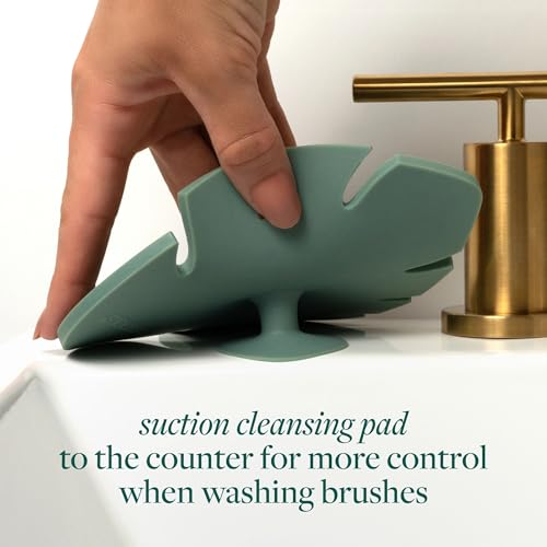 EcoTools Brush Cleaner Mat + Deep Clean Shampoo Bundle, 2 Piece Set - size: 2 Count (Pack of 1)
