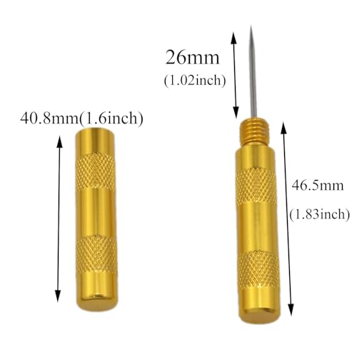 Meuey Lyot Stainless Steel Airbrush Needle Cleaning Needle Needle Tool Needle Cleaning Tool Spray Paint Tools Paint Gun Cleaner Air Brush Cleaner 1PCS