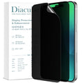 2 Pack Privacy Screen Protector Compatible with iPhone 17 Pro [Upgraded 27°] Anti-Spy PET Film, High Touch Sensitivity Scratch-Resistant Dust-Free & Bubble-Free Easy Install with Alignment Jig - size: iPhone 17 Pro