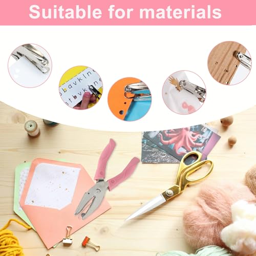 Handheld Hole Paper Punch Kit, 1/4 Inch - size: Heart & Star