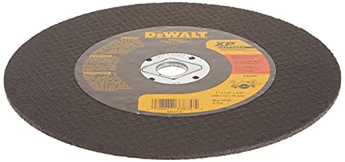 DEWALT DW8056 7-Inch Extended Performance Metal Abrasive Saw Blades (Pack of 5) - size: 1 Count (Pack of 5)