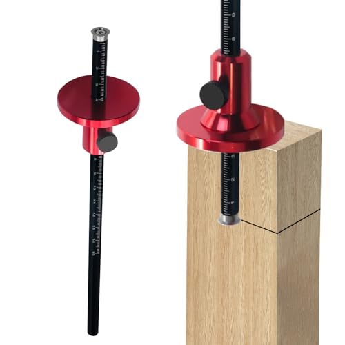 Wheel Marking Aluminum Alloy Precision Ground Steel Rod Woodworking Mortise Parallel Scribing Tool