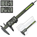 Digital Calipers, Caliper Measuring Tool with Large LCD Screen(6Inch/150mm) - color: Black