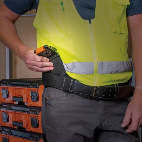 Klein Tools MODbox Tool Pouch, 9-Pocket Electrician Parts Pouch - size: Pouch Clips 3-Pack