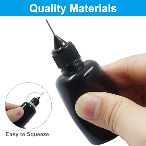 30ml Precision Tip Applicator Bottles, 10 Pcs - size: 30ml