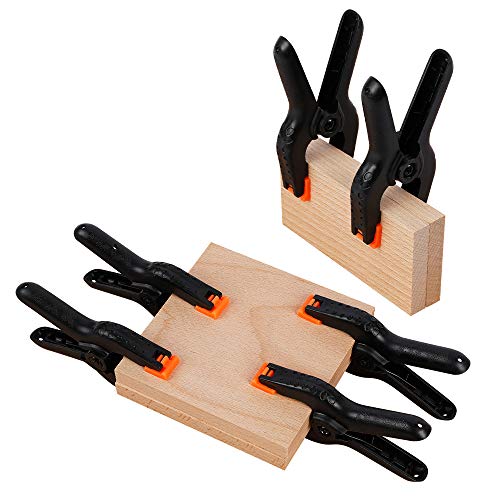 10 PCS 4.5 Inch Plastic Large Spring Clamps Backdrop Clips Heavy Duty Clips