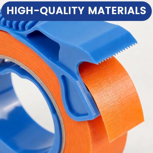 Adhes Orange Masking Tape Painter Tape Dispenser 25mm x 50m