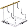SANRUI 3 Tier Acrylic Pen Holder Display Stand, Clear Desk Pencil Rack - style: 3 Tier