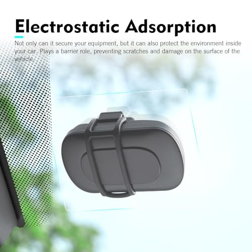 10PCS Windshield Sticker Applicator, 3.15×3.15 inch Sticker Shield for Windshields, Static Cling Window Film, Easy Application, Removal and Re-Application, Universal for Most Car, Truck
