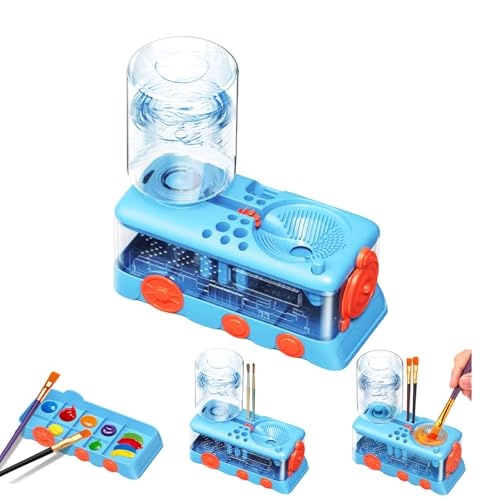 Upgraded Art Rinse Brush Cleaner Paint Rinser Washing My Brushes - color: Blue2