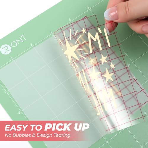 HTVRONT Transfer Tape for Vinyl, 12" x 100 FT, Red Alignment Grid - size: 12" x 100 FT