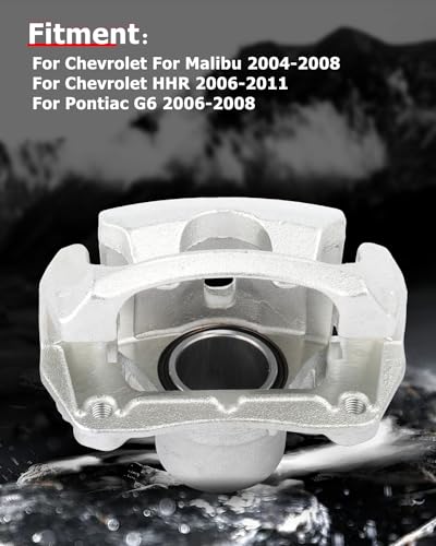 cciyu Front Left Disc Brake Caliper Assembly w/Bracket 18-B4910 - size: Front Left[18-B4910]