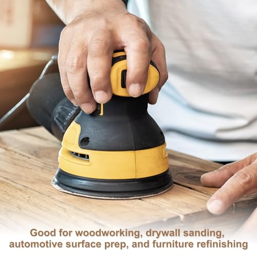 uxcell 5pcs 10-Inch Sanding Discs, 120 Grits Aluminum Oxide Hook and Loop Stick Back Sandpapers, No-Hole Round Wet/Dry Sander Papers, Sand Auto Car Paint, Wood, Metal - size: 120 Grits