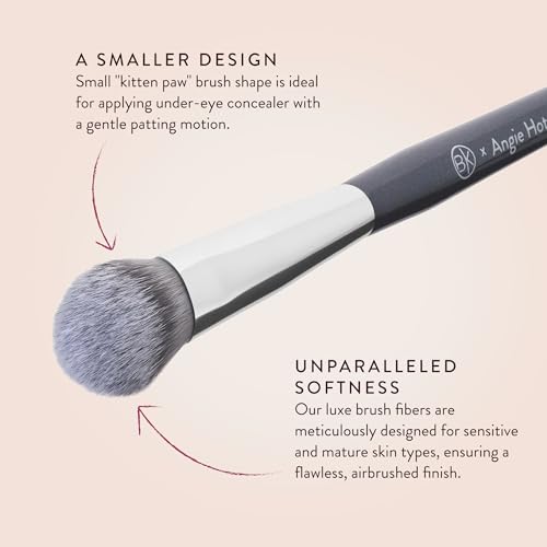 BK BEAUTY A506 Under Eye Concealer Brush, Angie Hot & Flashy