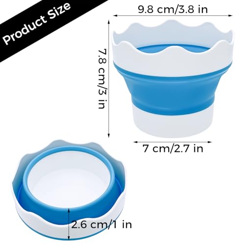 Paint Water Cup for Painting - Collapsible Paint Brush Washer