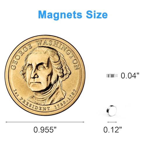 Magnets 3mm x 1mm, 3x1mm Small Round Magnetic 250 Pack - size: 3x1mm