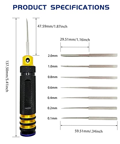 Gundam Model Scriber Chisel Tungsten Steel for Panel Line Resin Models