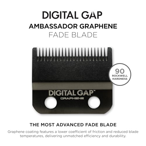 COCCO Clipper Blade Replacement for Veloce & Hyper Veloce Clippers - size: Ambassador Graphene Fade