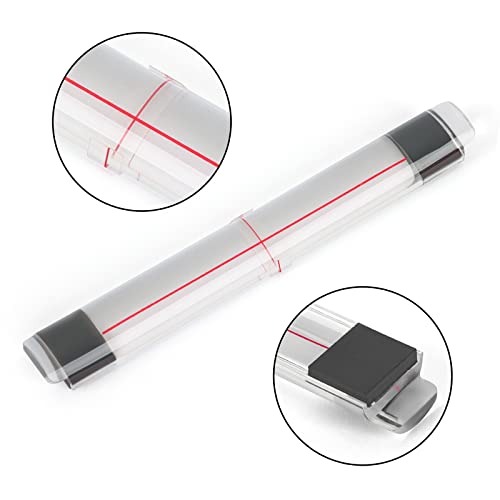 Line Magnifier Magnifer with line and Magnet - 6 inch (Line Magnifier with Siliding Markers) - color: Line Magnifier With Siliding Markers