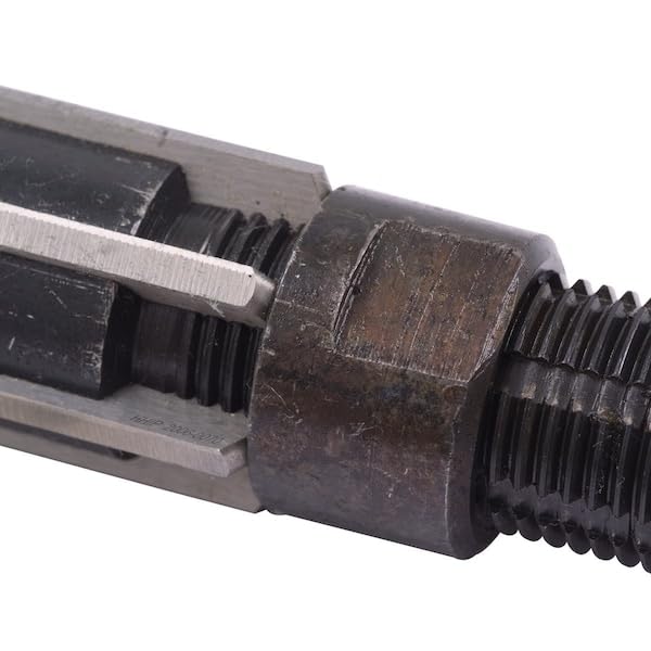 HHIP 2006-0073 5/16-11/32" High Speed Steel Adjustable Blade Reamer, 5 Blades, 4-1/8" OAL, Size #6/A - size: #6/A (5/16-11/32"), style: HHIP Adj. Reamers