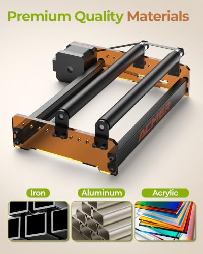 ACMER M3 Laser Rotary Roller, Rotary Module for Cylindrical Engraving - color: M3