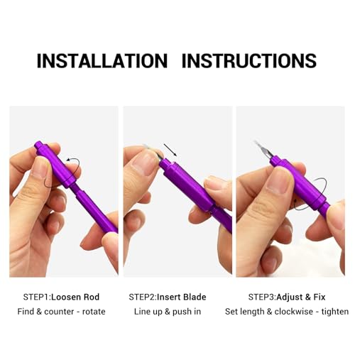 Model Scriber Tool Set – for Gundam, RG Scale, Resin Models – Scribing, Panel Line Engraving, Detailing (Marking Tool, Modeling Hobby)
