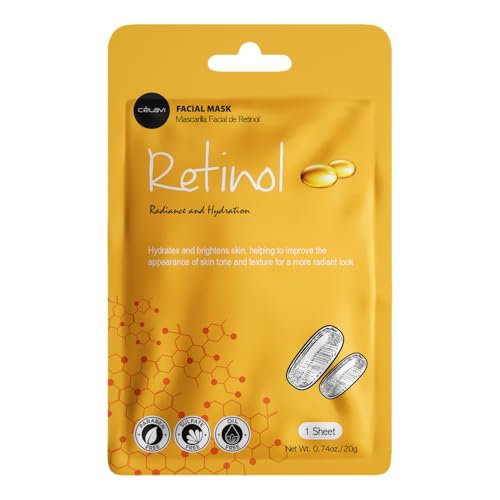 Celavi Korean Face Mask Sheet Set, Spa Masks, 12 Pack Rice - color: Brightening Mix, size: 1 Count (Pack of 12)