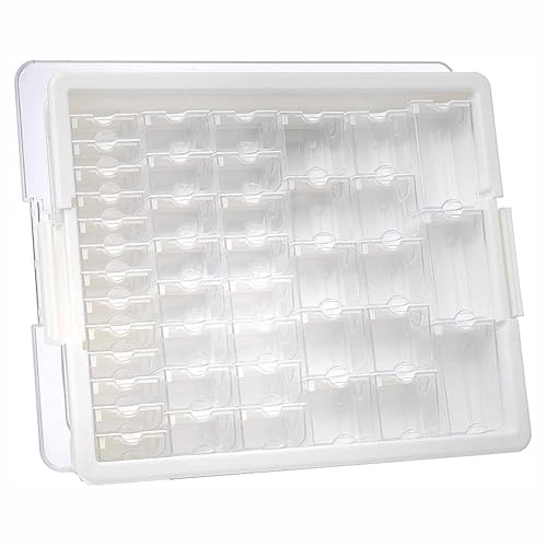 Elizabeth Ward Bead Storage Solutions 45 Piece Assorted Organizer, Clear - style: 45-Piece