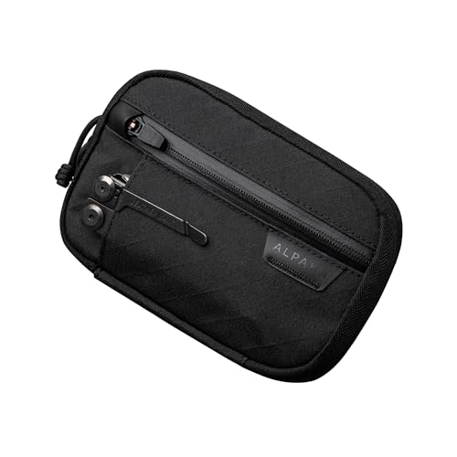 ALPAKA Admin Pouch Pro EDC Organizer Tool Pouch Black Axogrid 300D - color: Black Max-Axogrid 300D