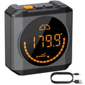 Neoteck Digital Angle Finder LED Rechargeable Level Box Protractor Bevel Gauge Inclinometer with Magnetic Base IP54 Waterproof for Woodworking Home Decoration