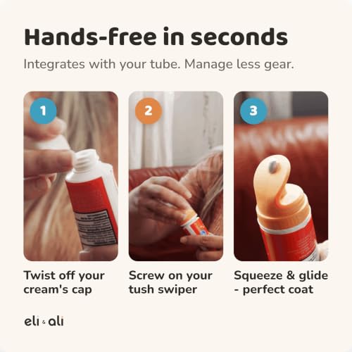 Eli & Ali Tush Swiper - Diaper Cream Applicator Fits Most Creams, Grey 2pk - color: Grey, size: 1 Count (Pack of 2)