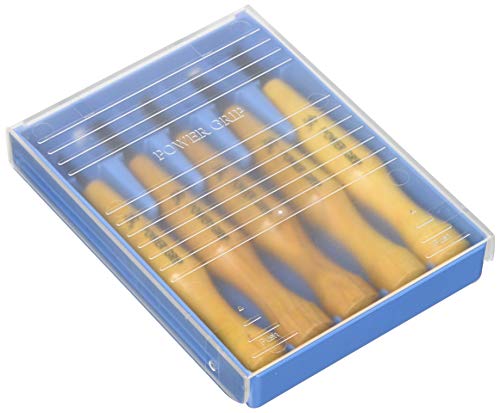 Mikisyo Hamono Power Grip Chisel Chisel Set of 5 Transparent Case (no.80015)