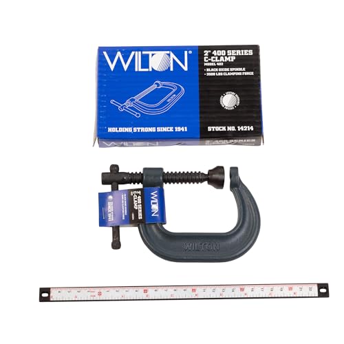 Wilton C-Clamp, 2-1/8" Opening, 2-1/4" Throat, 3500 Lbs. Clamping Force (Model 402) - size: 2-1/8 in., style: Pack of 1
