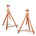 2 Pack Beechwood 25’’ Tabletop Easel Display Stand Set for Painting - size: 2 Pack