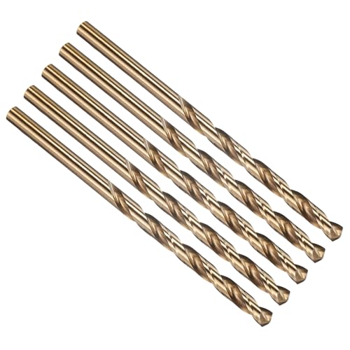 PATIKIL Micro #18 Drill Bit 4341 High-Speed Steel for Thin Metal 5 Pack - size: #18