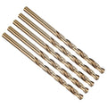 PATIKIL Micro #18 Drill Bit 4341 High-Speed Steel for Thin Metal 5 Pack - size: #18