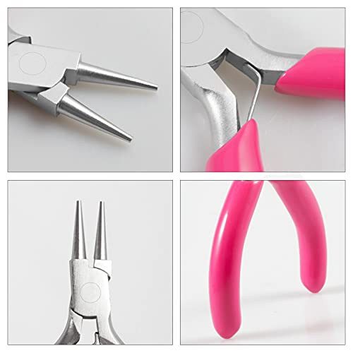 3 Inch Mini Round Nose Pliers for Jewelry Making - style: Round Nose Pliers