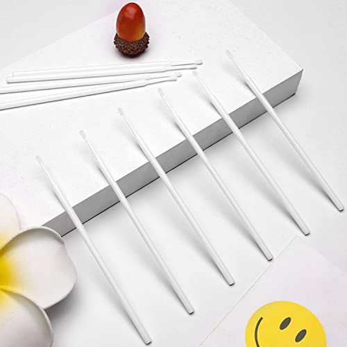 Akstore 600 PCS Disposable Micro Applicators Brush Eyelash Extension (White) - color: White